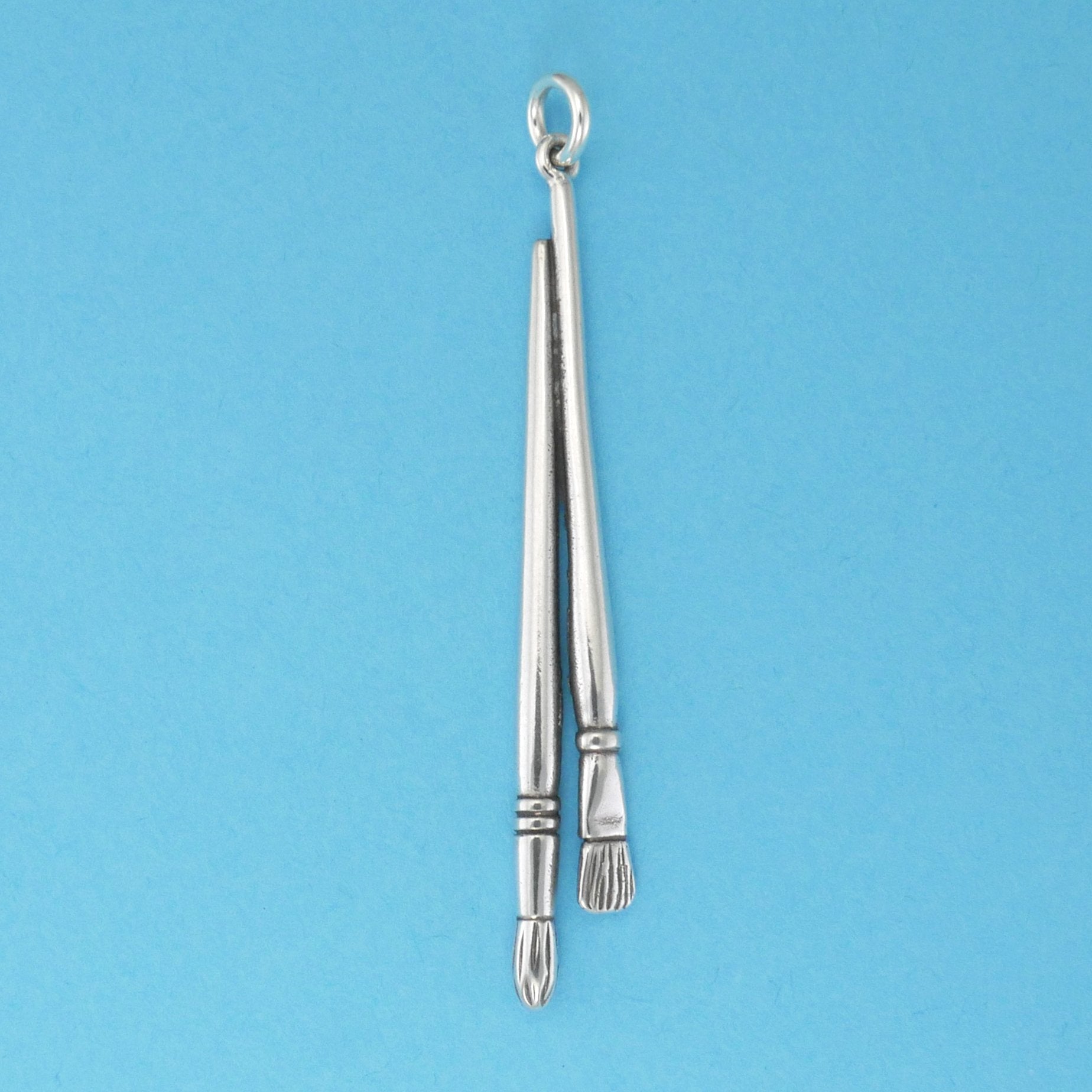 Paint Brushes Pendant - Charmworks
