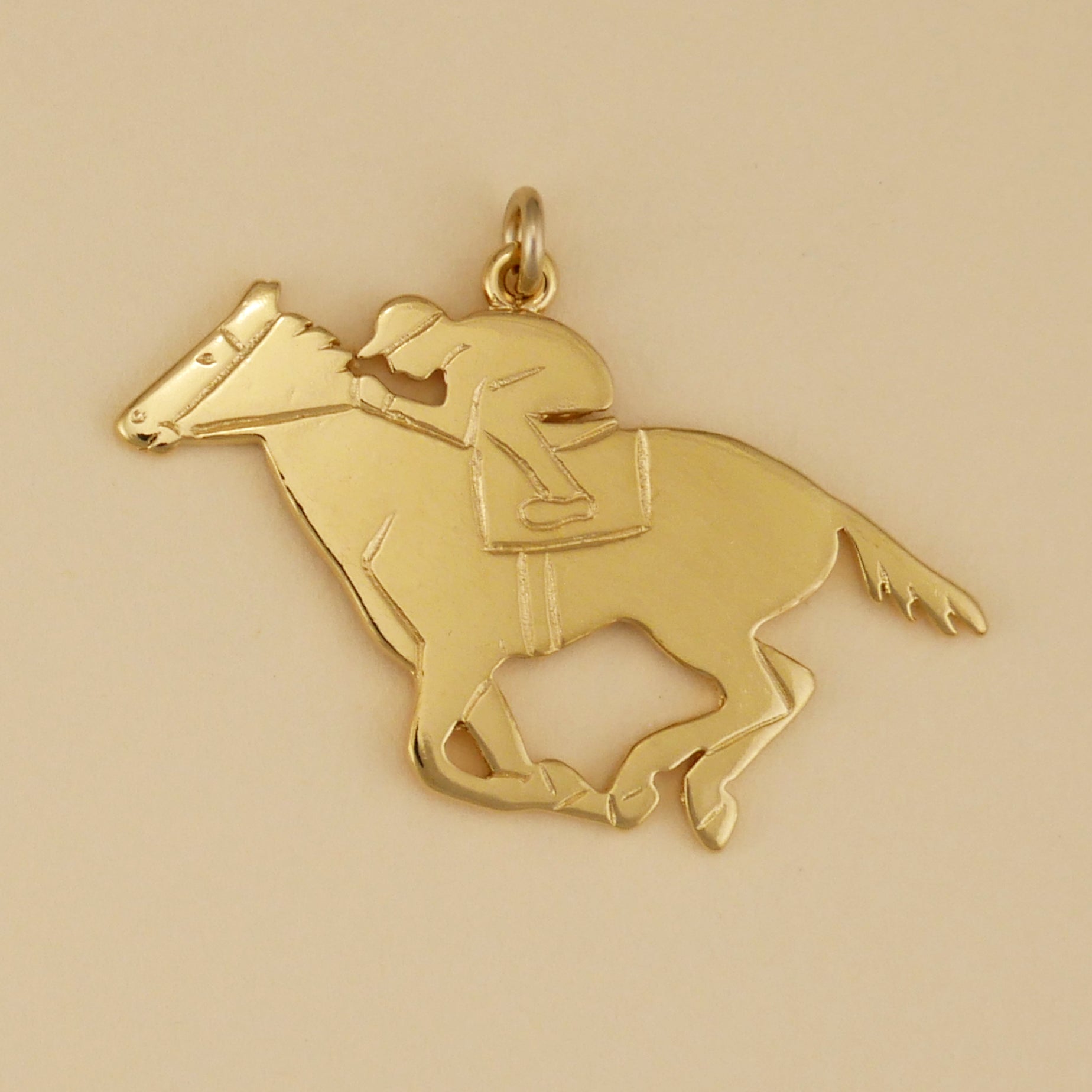 Race Horse Around The First Turn Charm - Charmworks