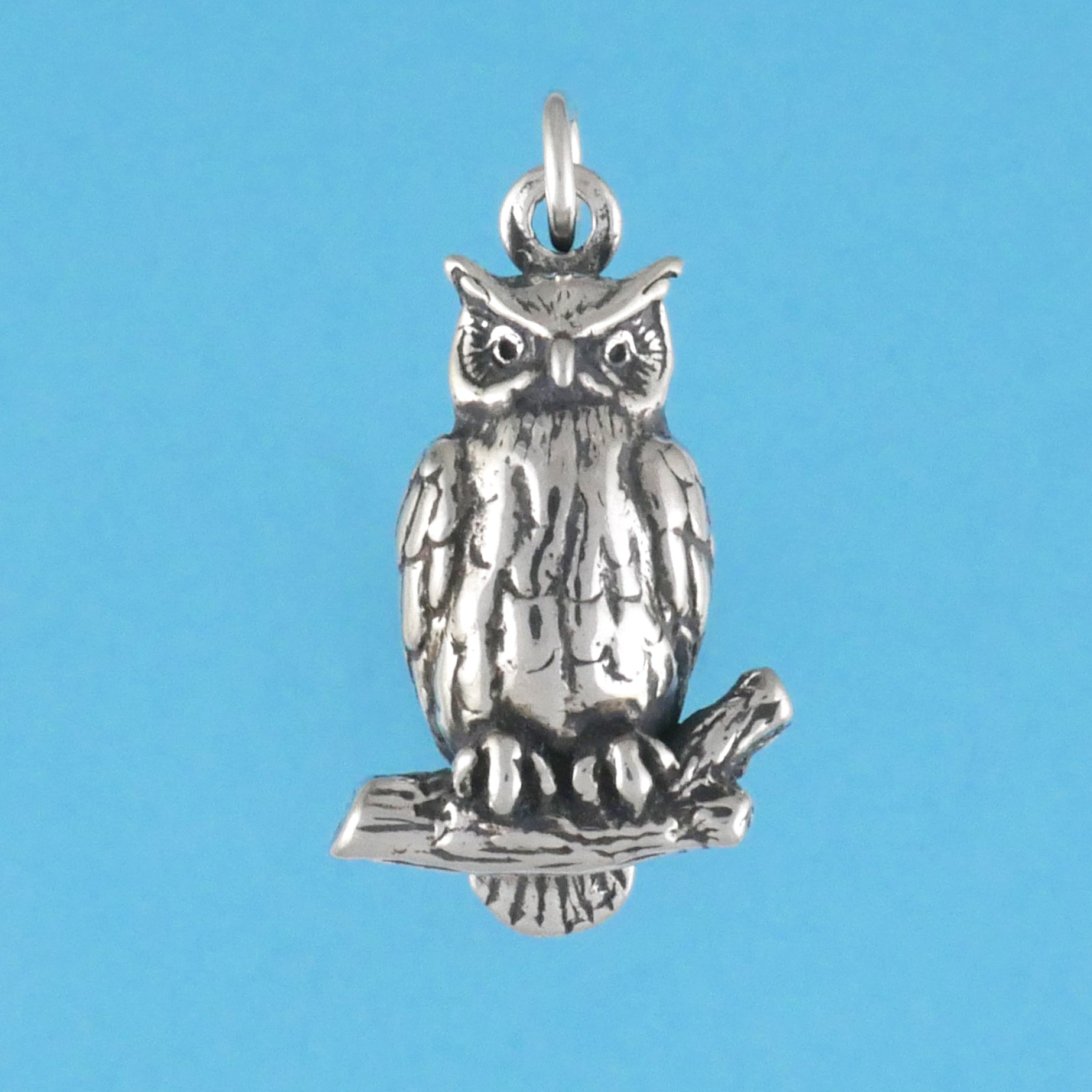 Great Horned Owl Pendant - Charmworks