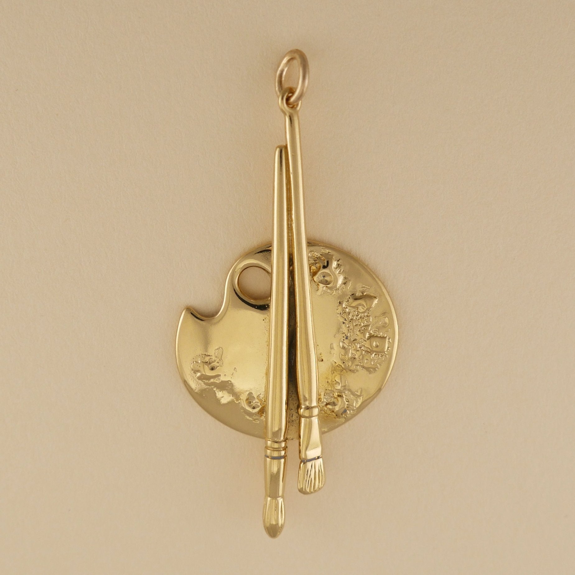 Color Palette And Brushes Pendant - Charmworks