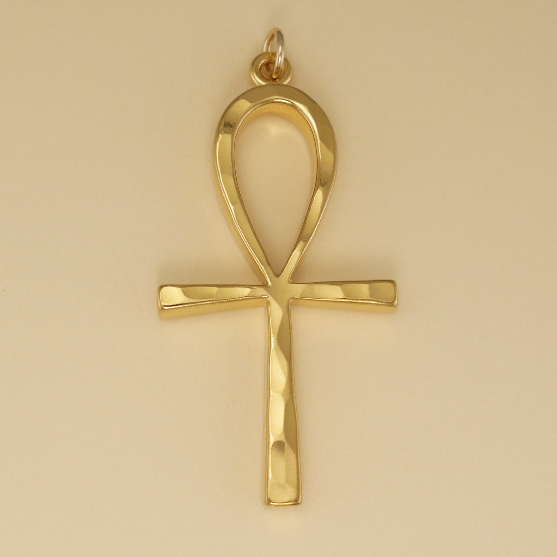 Hammer Faced Ankh Pendant - Charmworks
