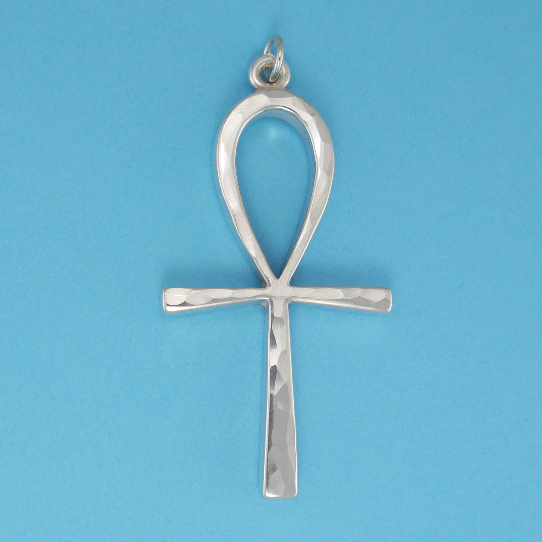 Hammer Faced Ankh Pendant - Charmworks