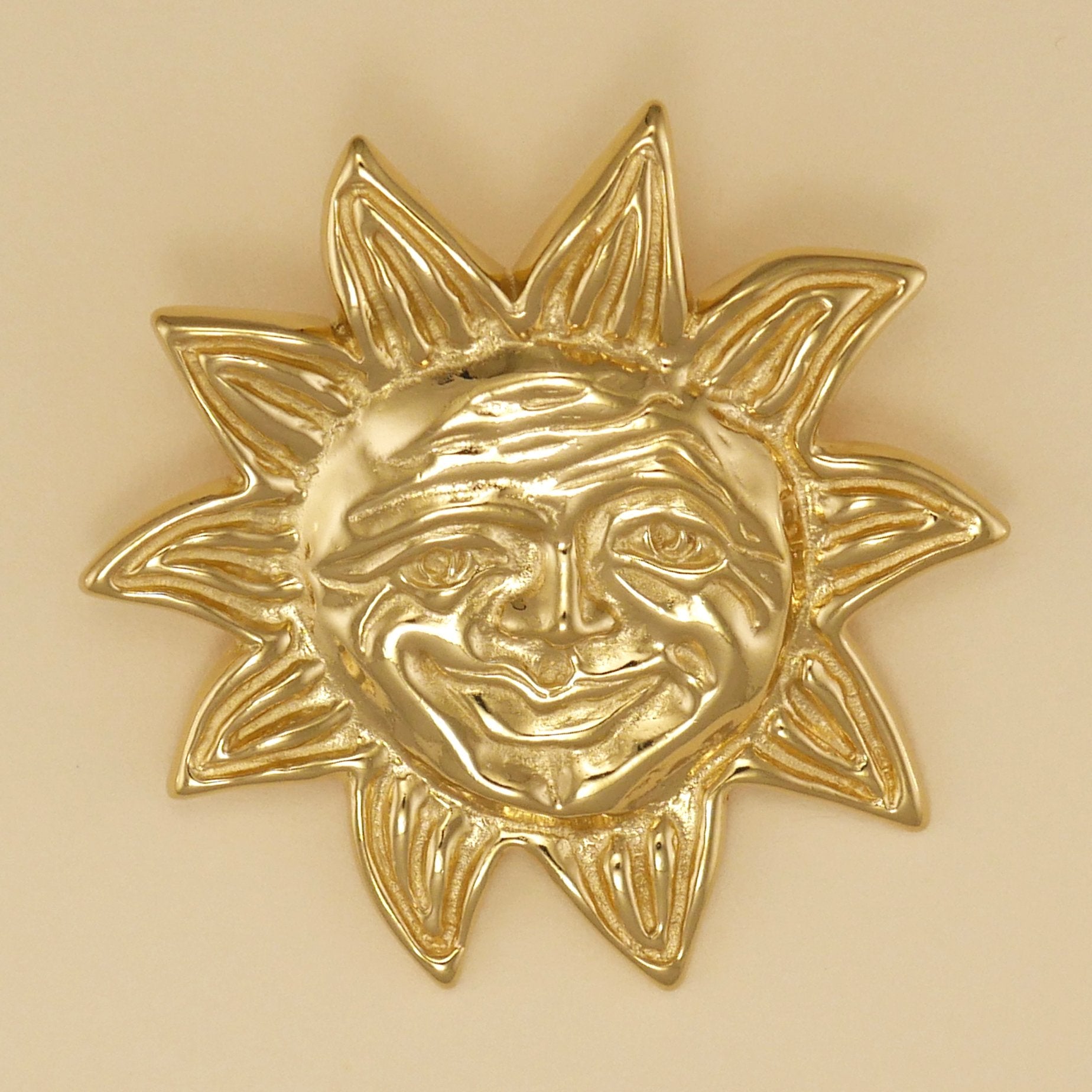 Sun Face Pendant - Charmworks