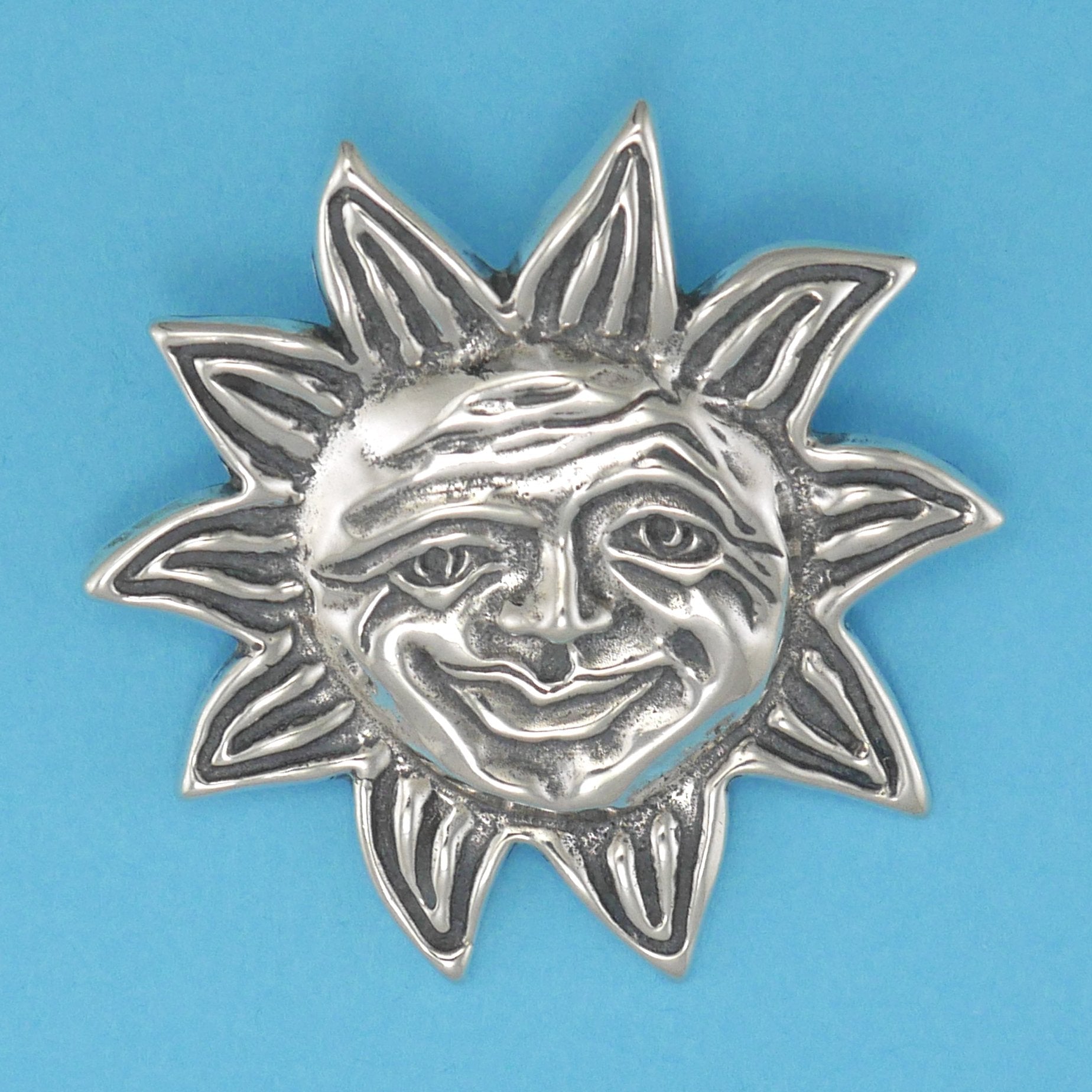 Sun Face Pendant - Charmworks