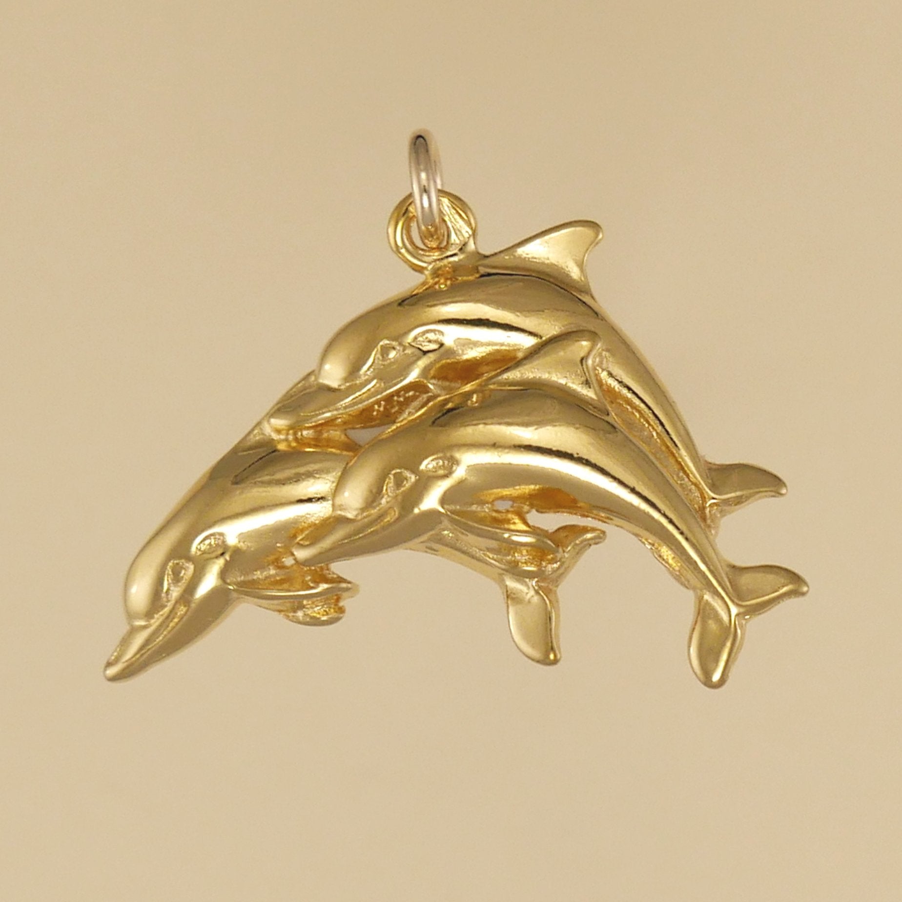 Dolphin Trio Pendant - Charmworks