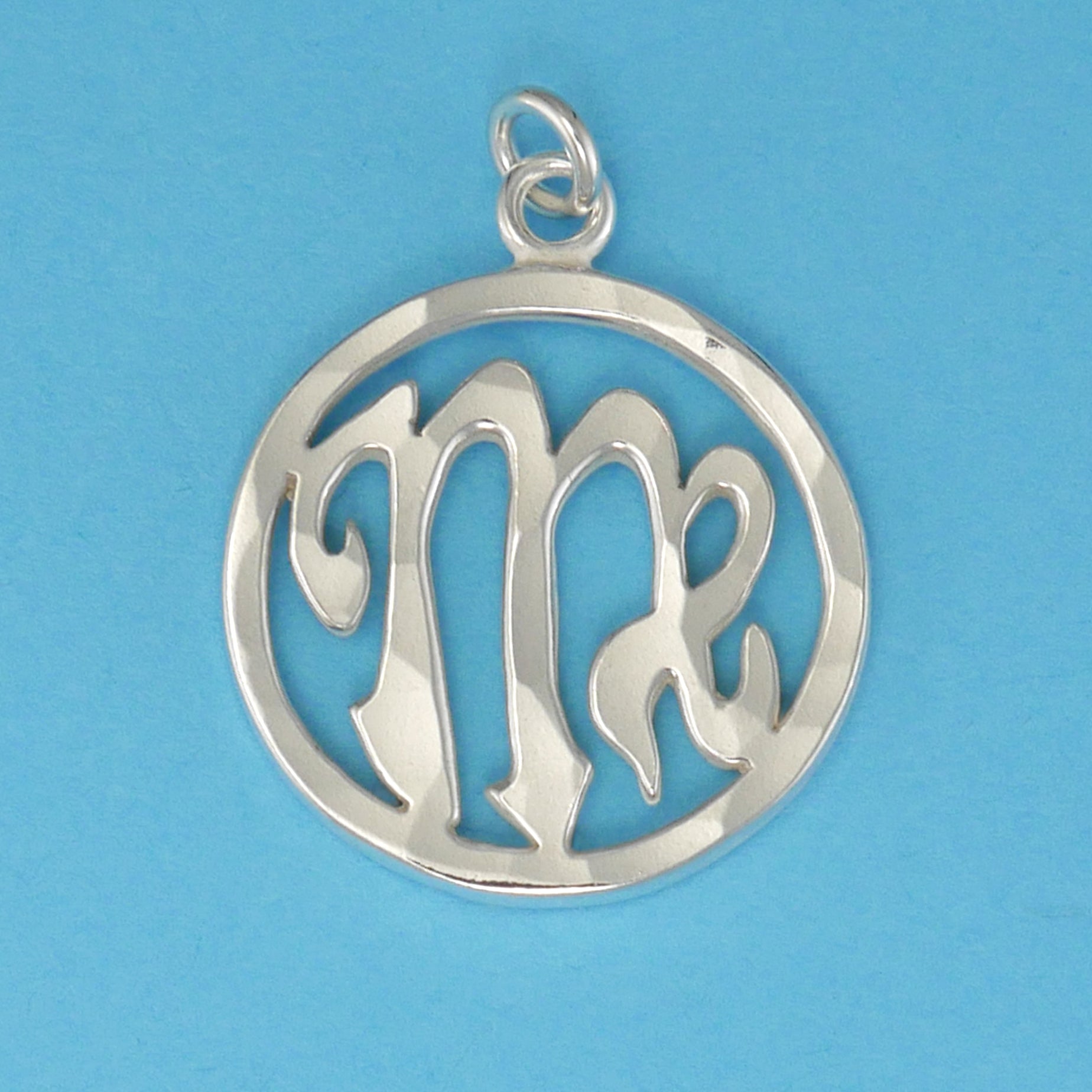 Hand Hammered Zodiac Sign Pendants - Charmworks