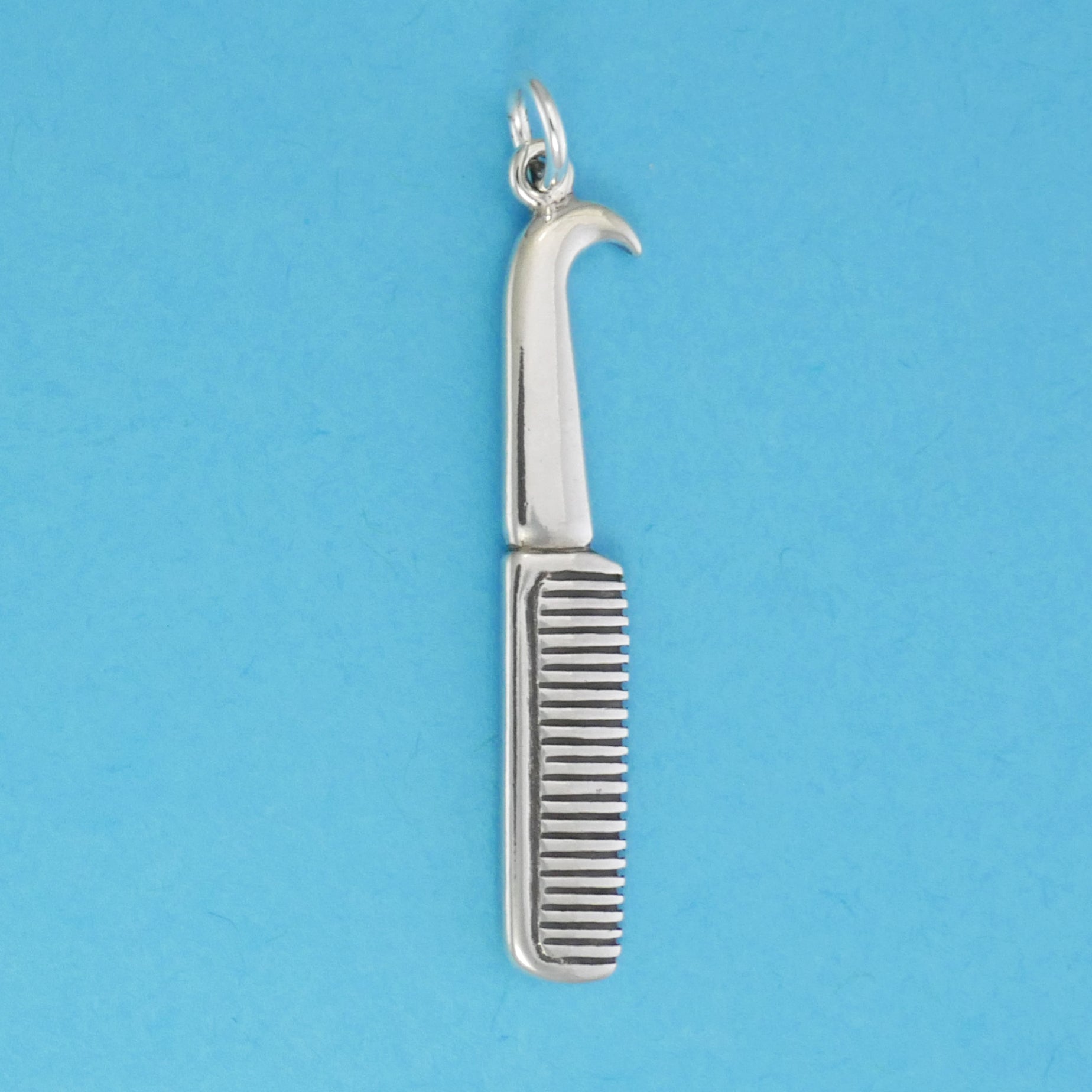 Hoof Pick Comb Charm - Charmworks