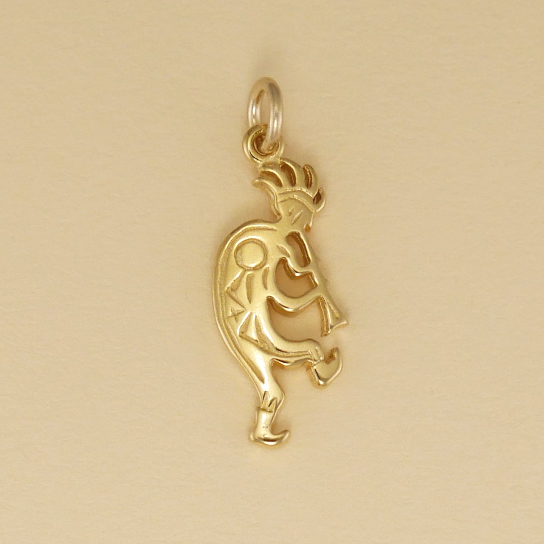 Patterned Kokopelli Charm - Charmworks