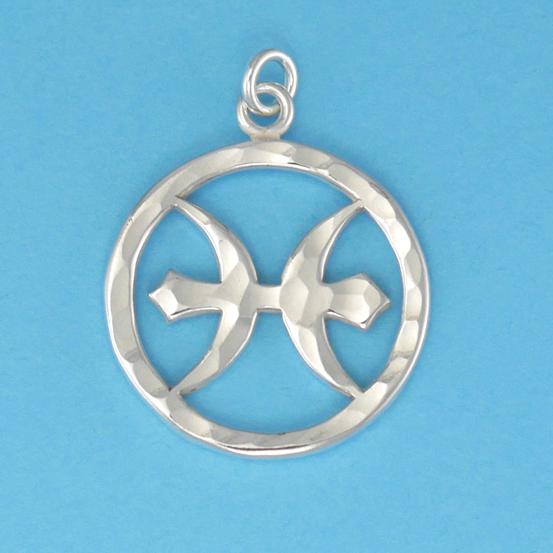 Hand Hammered Zodiac Sign Pendants - Charmworks