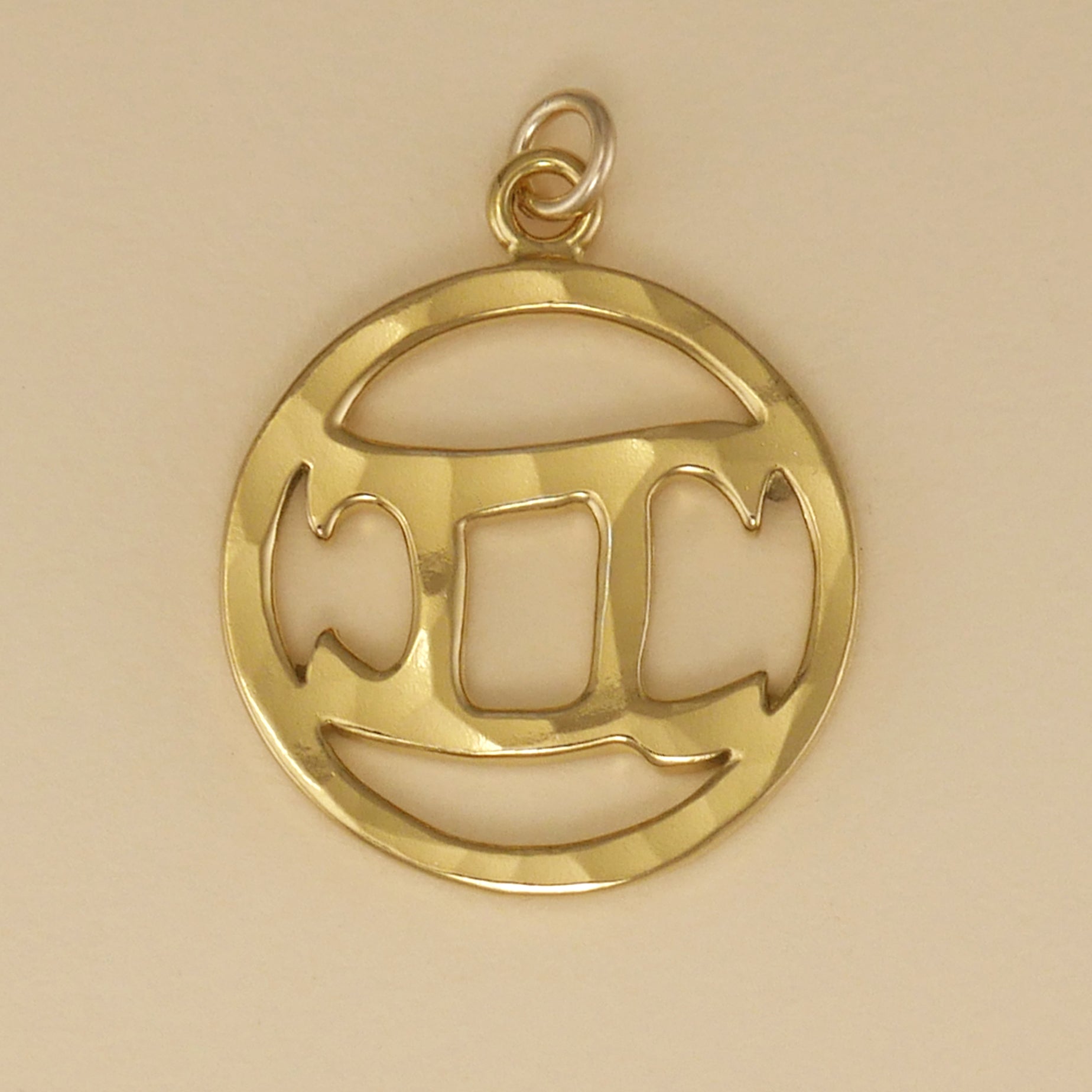 Hand Hammered Zodiac Sign Pendants - Charmworks