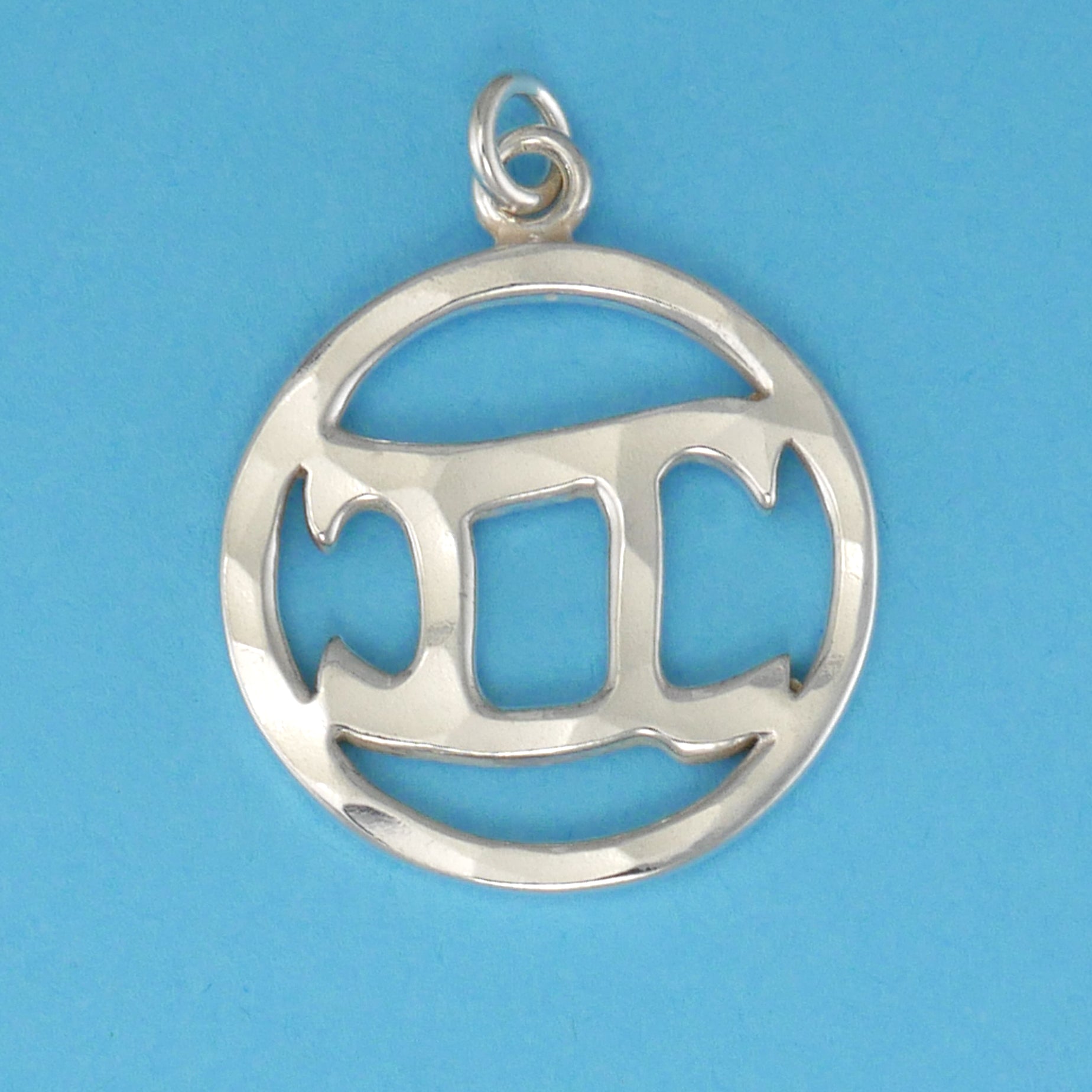 Hand Hammered Zodiac Sign Pendants - Charmworks