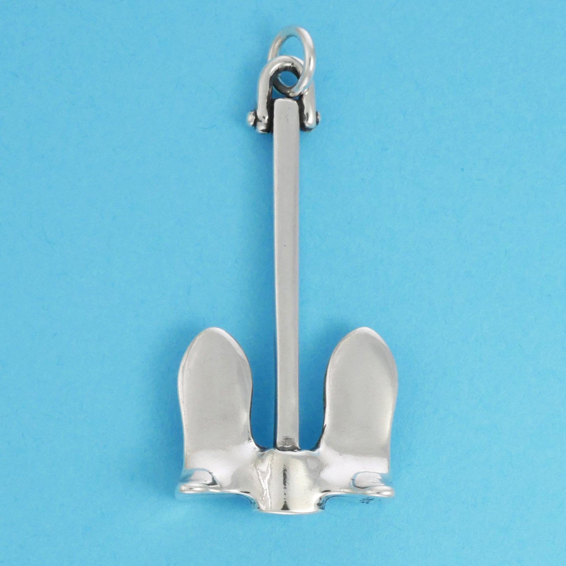 Stockless Anchor Pendant - Charmworks