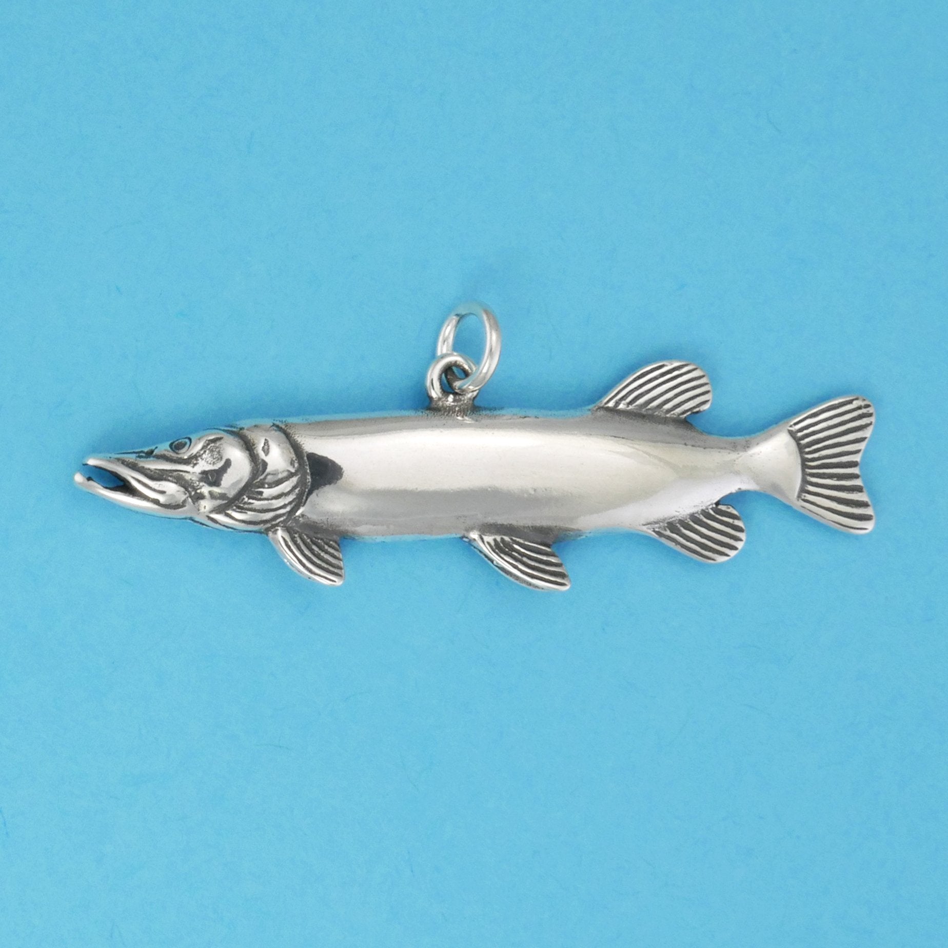 Silver Pike Charm - Charmworks