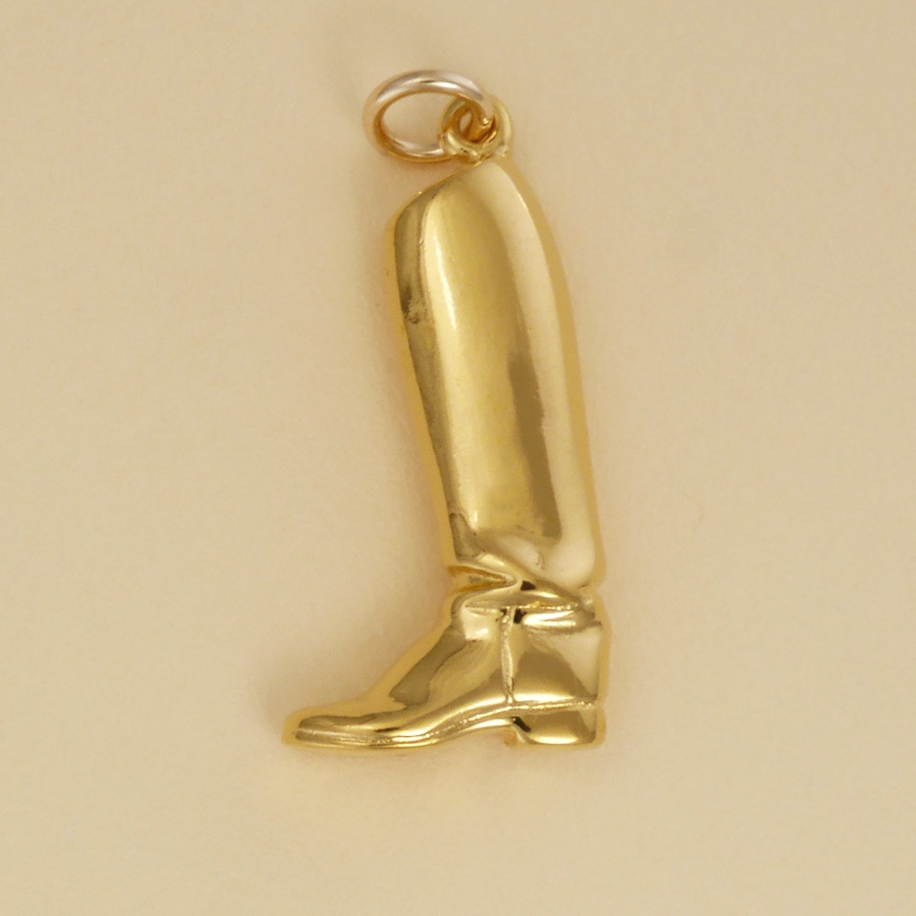 English Riding Boot Charm - Charmworks