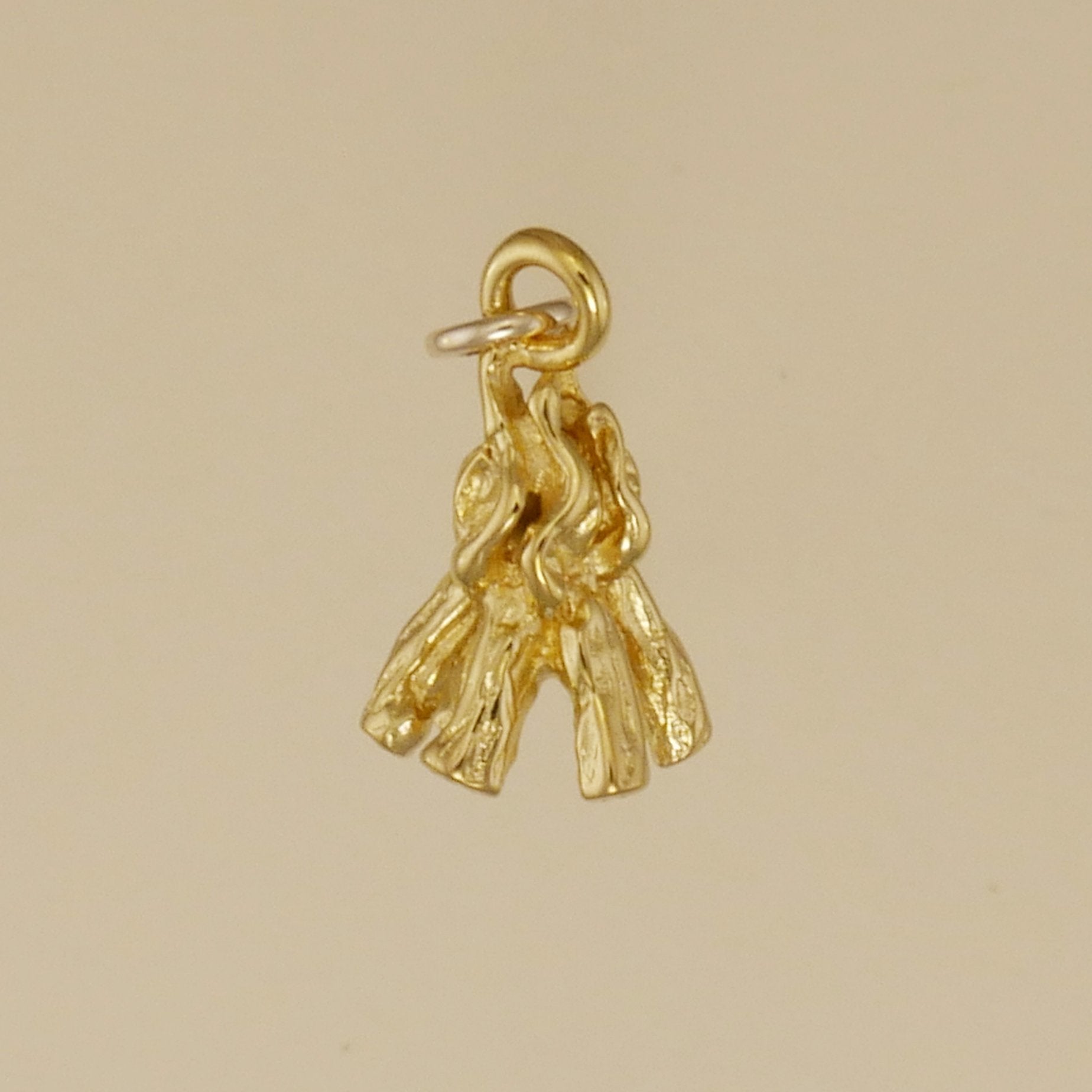 Teepee Camp Fire Charm - Charmworks