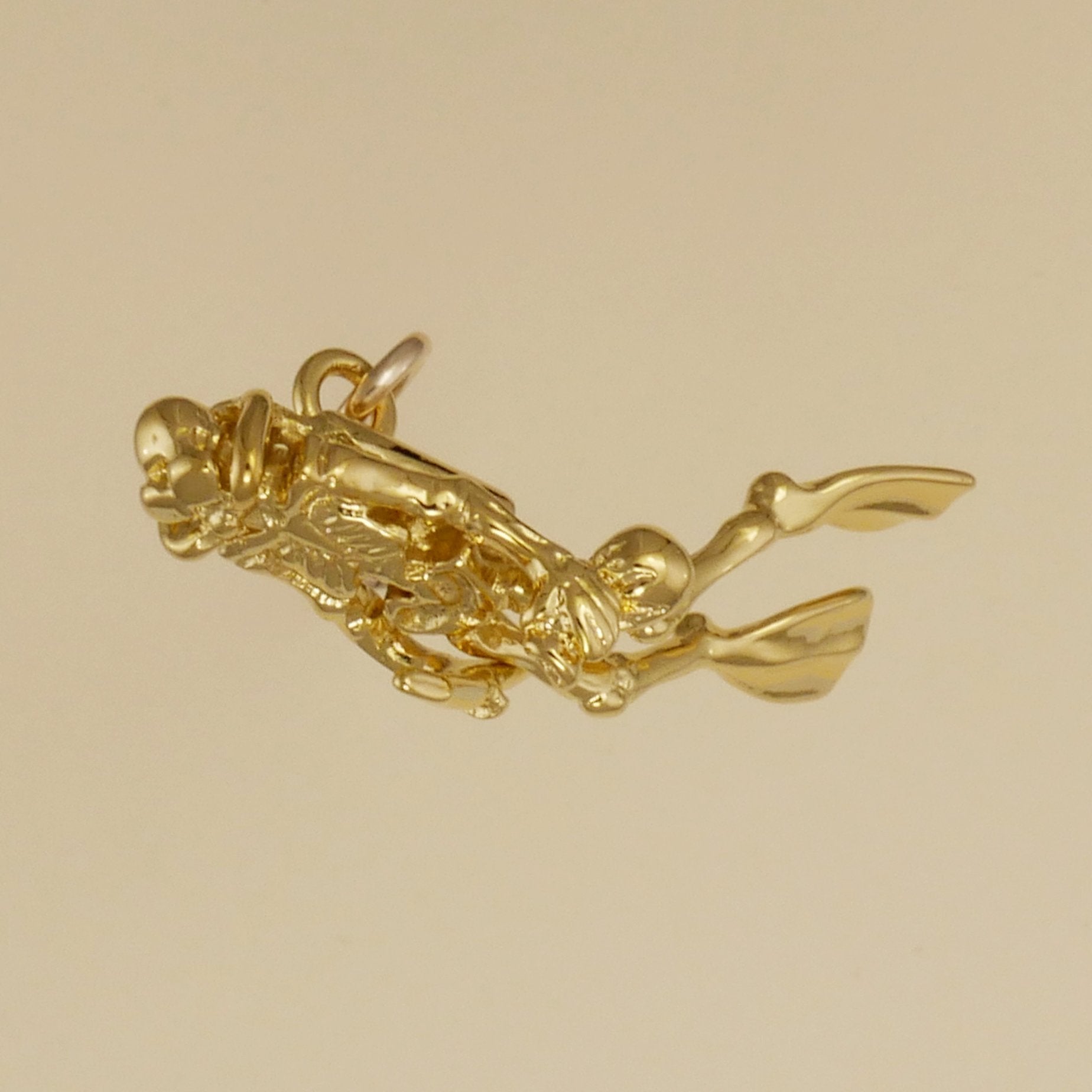 Scuba Diver Skeleton Charm - Charmworks