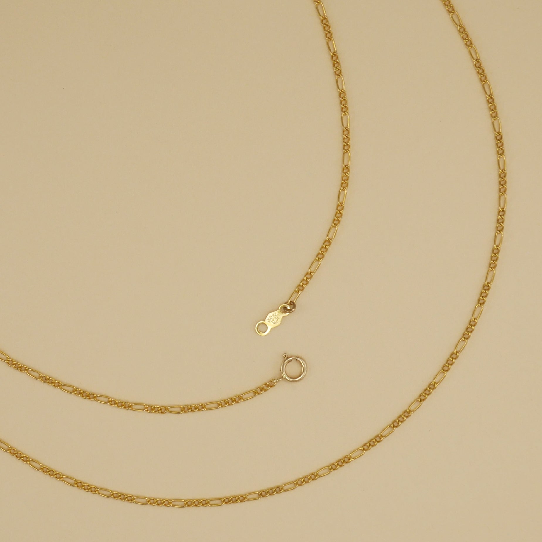 Light Figaro Chain - Charmworks