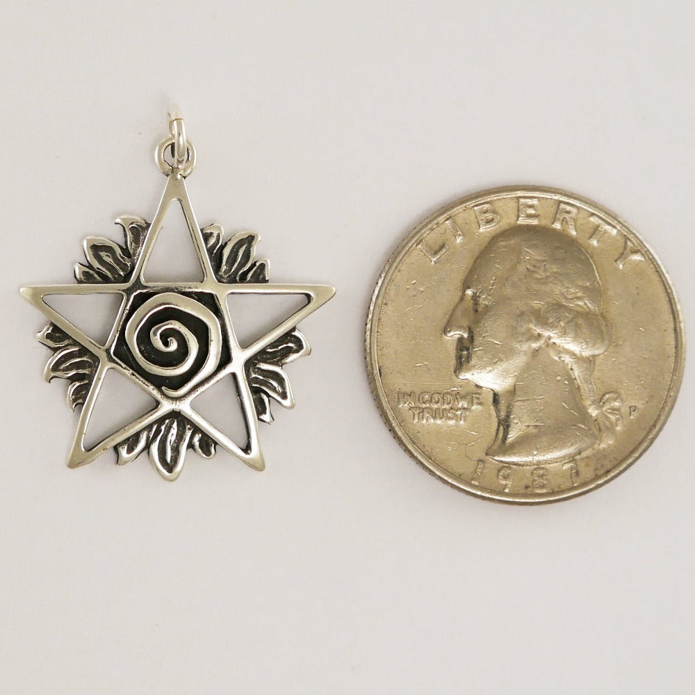 Spiral Flaming Star - Charmworks