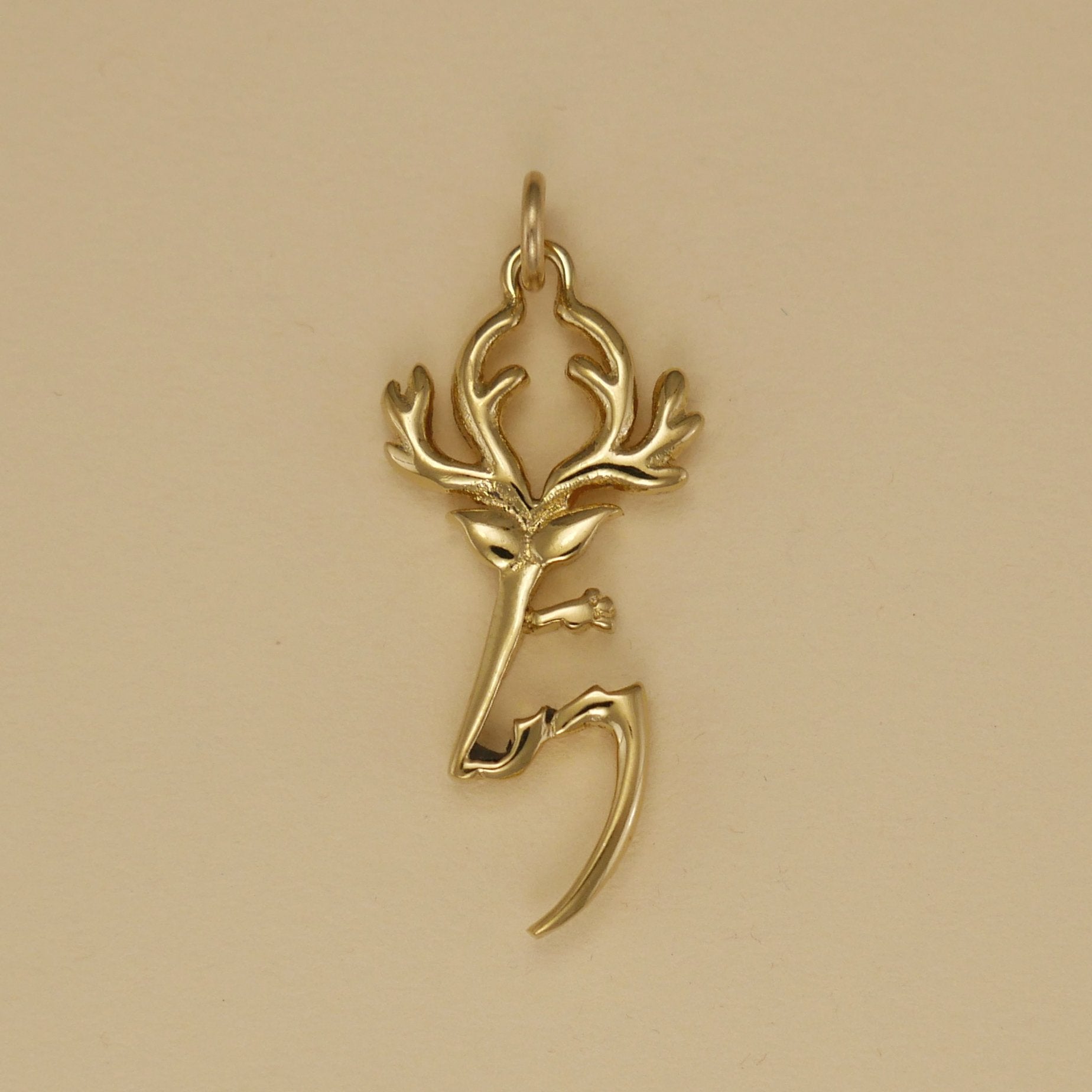 Reindeer Head Charm - Charmworks