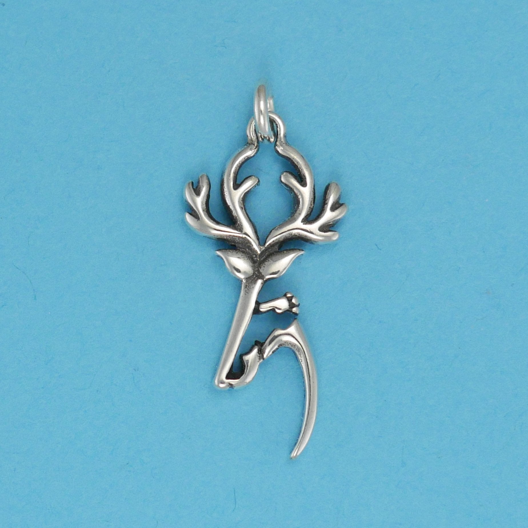 Reindeer Head Charm - Charmworks