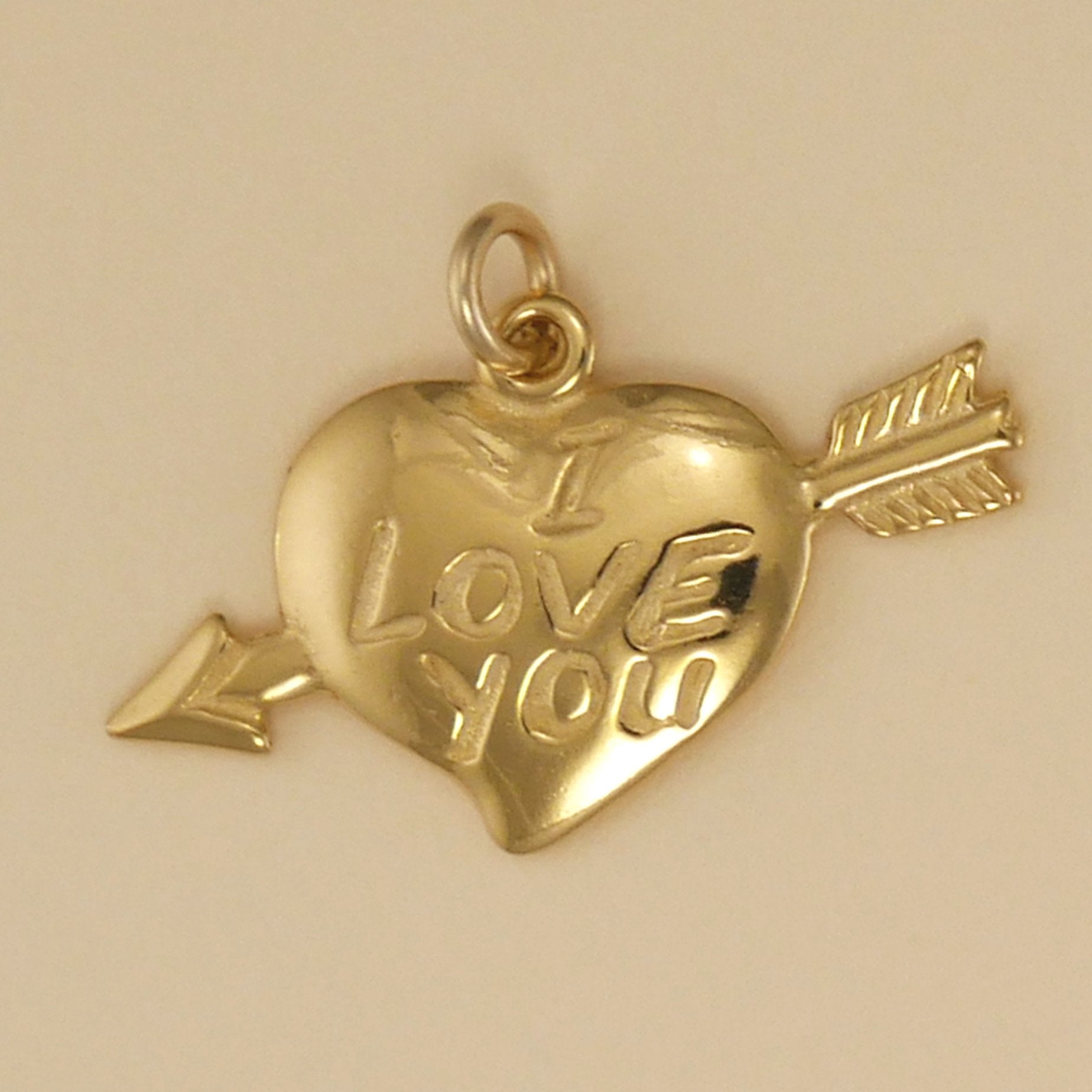 I Love You Heart Charm - Charmworks