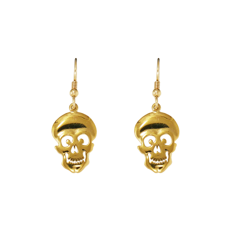 Sly Skull Earrings - Charmworks