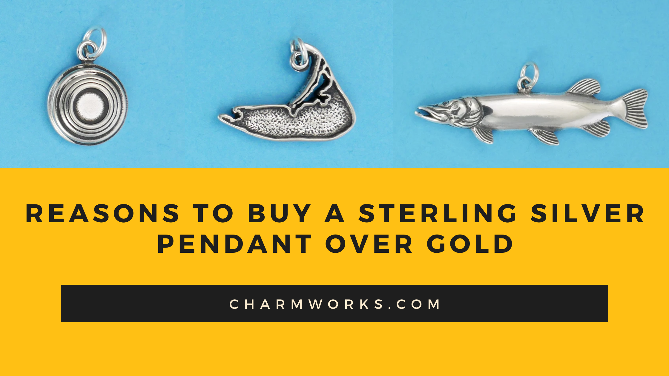 Reasons To Buy A Sterling Silver Pendant Over Gold
