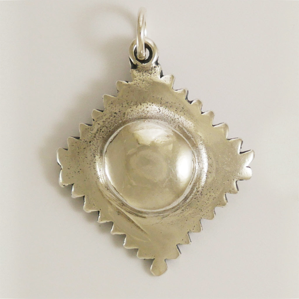 sterling silver ravioli charm or pendant