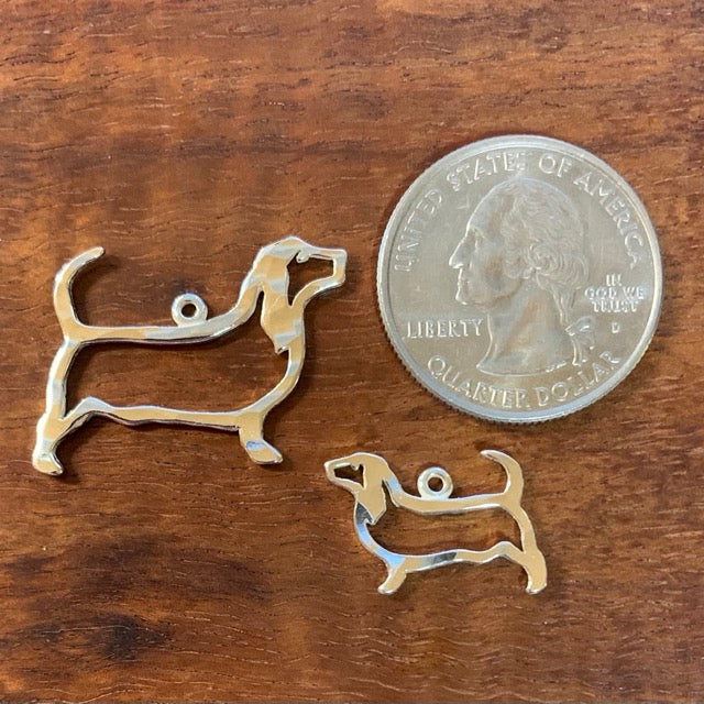 Basset Hound Charm - Charmworks