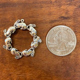 Bunny Rabbit Circle Pendant - CharmWorks