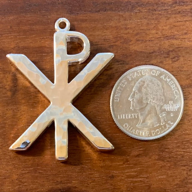 Large Chi Rho Pendant - CharmWorks