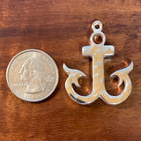 Large Anchor Pendant - CharmWorks