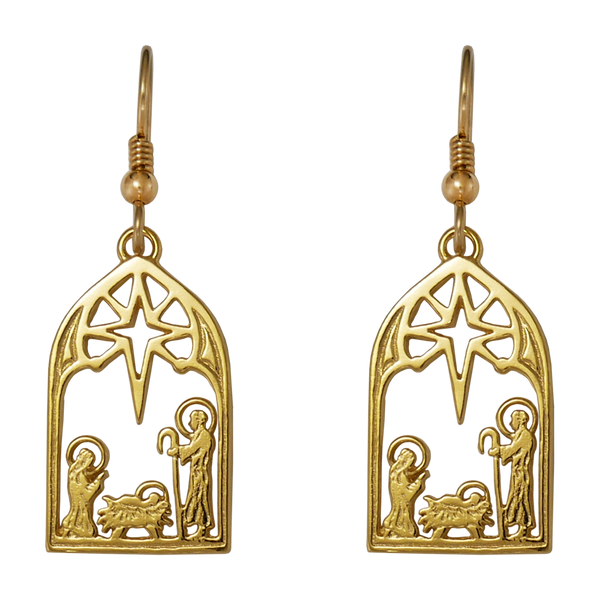 Nativity Scene Earrings - Charmworks