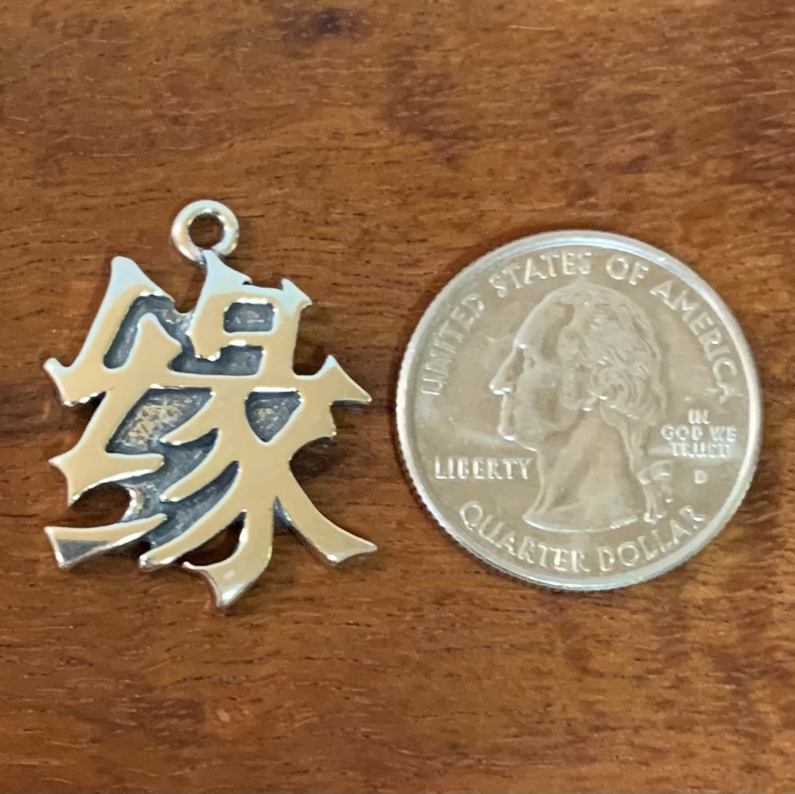 Yaun Kanji Pendant - Charmworks