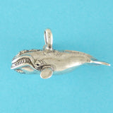 Right Whale Pendant - Charmworks