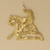 Reining Horse Pendant - Charmworks