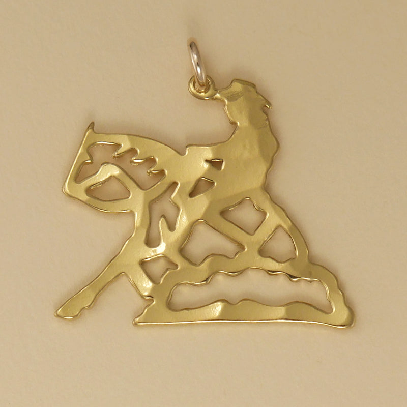 Reining Horse Pendant - Charmworks