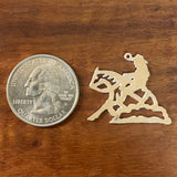 Reining Horse Pendant - Charmworks