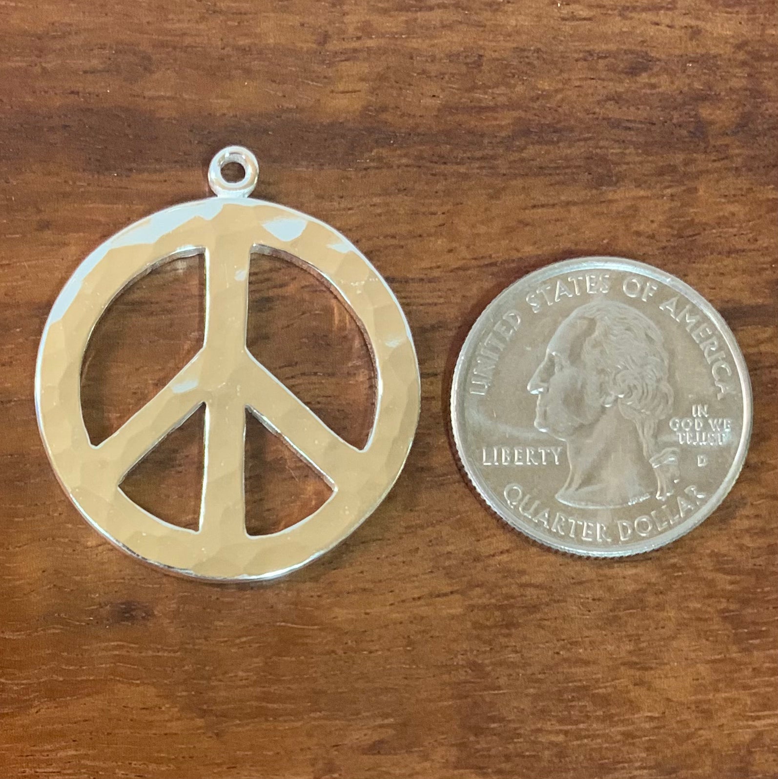 Peace Sign Pendant - Charmworks