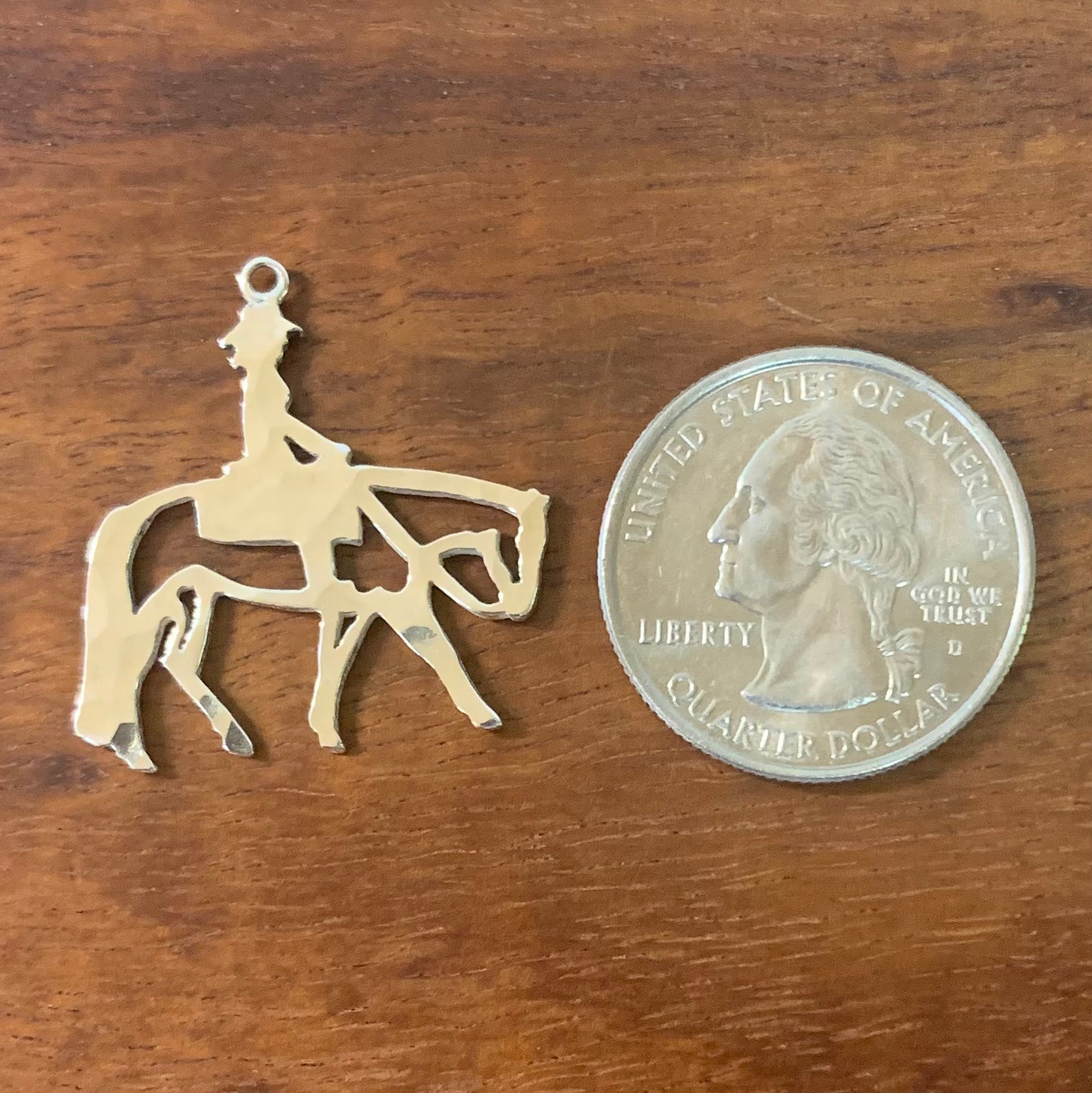 Western Pleasure Horse Pendant - Charmworks