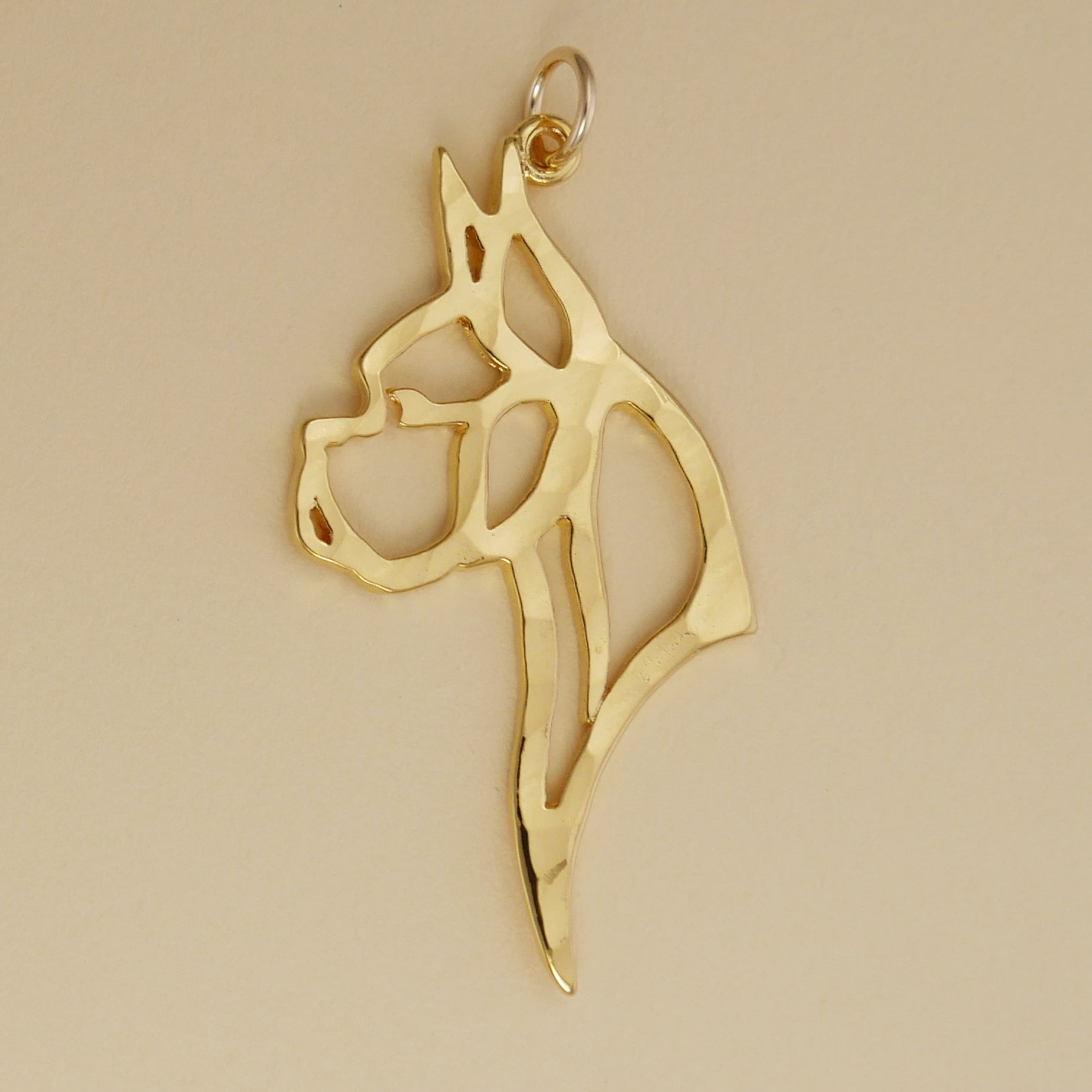 Boxer Head Charm - Charmworks