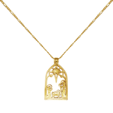 NATIVITY SCENE NECKLACE - Charmworks