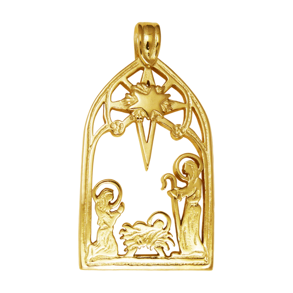 Nativity Scene Pendant - Charmworks