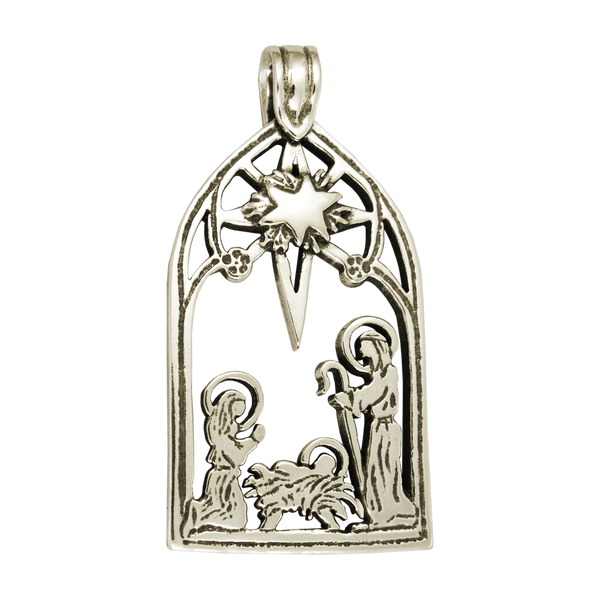 Nativity Scene Pendant - Charmworks