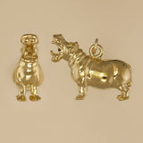 Hippopotamus Pendant - Charmworks