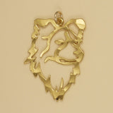 Border Collie Head Charm - Charmworks