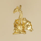 Reticent Dragon Pendant - Charmworks