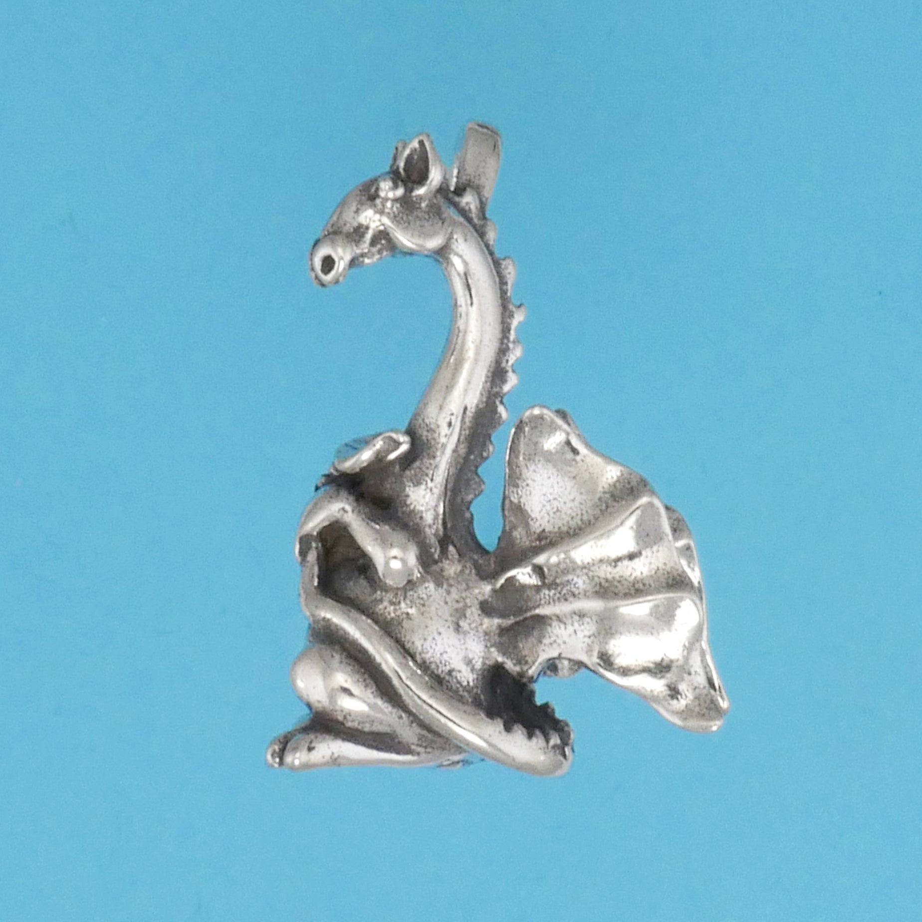 Reticent Dragon Pendant - Charmworks