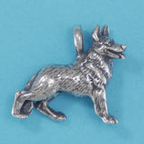 German Shepherd Pendant - Charmworks