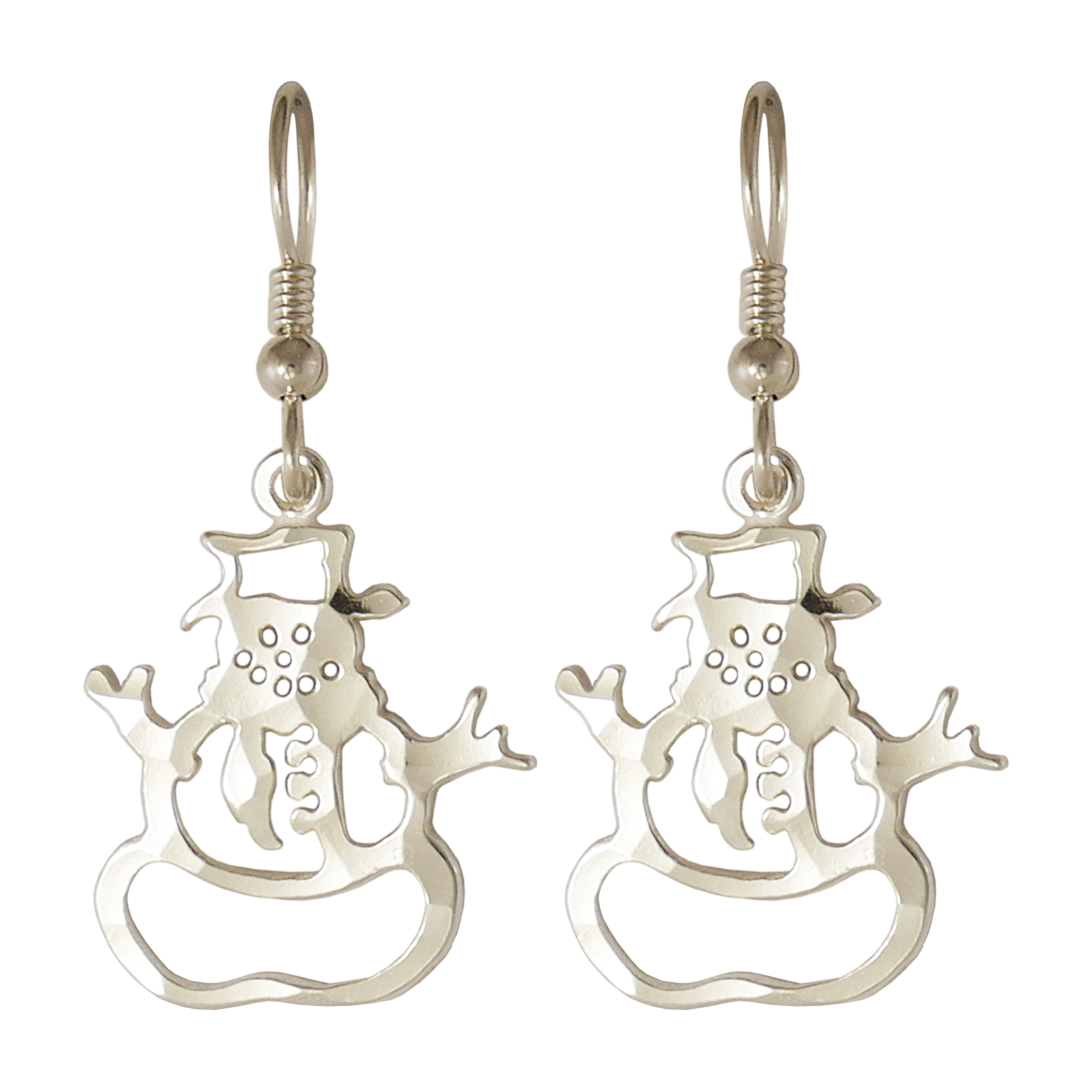 Snowman Earrings - Charmworks